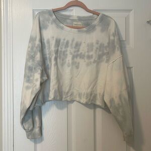 American Eagle oversized cropped sweatshirt